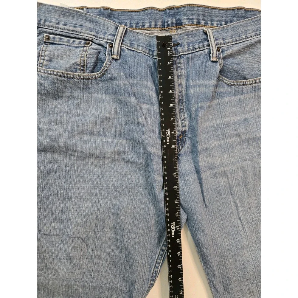 Levi's 569 Jeans Mens 38x30 Blue Dark Wash Denim ‎ Loose Straight Baggy Skater